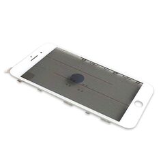 Staklo touchscreen-a - Iphone 8 Plus sa frejmom + oca I polaroid beli (white) ORG (MS).