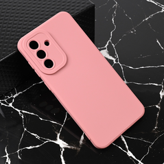 Zastitna maska (futrola) Teracell Giulietta - Samsung A566 Galaxy A56 5G mat tamno roze.