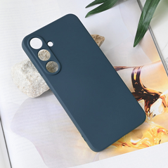 Zastitna maska (futrola) Teracell Soft Velvet - Samsung S936 Galaxy S25 Plus plava.