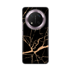 Zastitna silikonska maska (futrola) PRINT - Huawei Honor Magic 7 lite All crni.