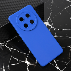 Zastitna maska (futrola) Teracell Giulietta - Huawei Honor Magic 7 lite mat plava.