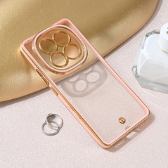 Zastitna maska (futrola) Space TPU - Xiaomi Redmi Note 14 Pro 5G roze.