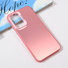 Zastitna maska (futrola) providna - Samsung A566 Galaxy A56 roze.