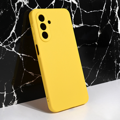 Zastitna maska (futrola) Shell Velvet - Samsung A266 Galaxy A26 5G zuta.