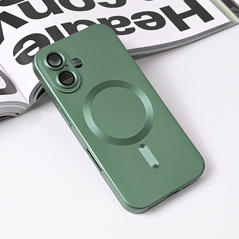 Zastitna maska (futrola) Magsafe Chrome - iPhone 16 6.1 zelena.