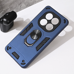 Zastitna maska (futrola) Hard Ring - Xiaomi Redmi Note 14 Pro 5G (EU) tamno plava.