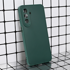 Zastitna maska (futrola) 3D Camera - Samsung A266 Galaxy A26 5G tamno zelena.