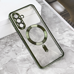 Zastitna maska (futrola) Magsafe Lux - Samsung A266 Galaxy A26 5G zelena.