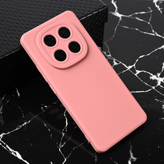 Zastitna maska (futrola) Teracell Giulietta - Xiaomi Redmi Note 14 Pro 5G mat tamno roze.