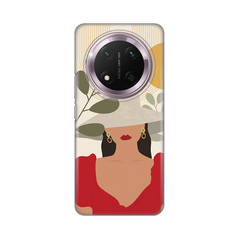 Zastitna silikonska maska (futrola) PRINT - Huawei Honor Magic 7 lite Summer Girl.