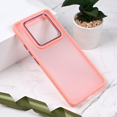 Zastitna maska (futrola) Shining Camera - Xiaomi Redmi Note 14 Pro 5G roze.