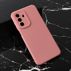 Zastitna maska (futrola) Teracell Giulietta - Samsung A266 Galaxy A26 5G mat tamno roze.