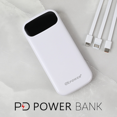 Univerzalna Back Up Baterija prenosiva baterija Oxpower PDC23 20000mAh bela.