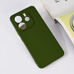 Zastitna maska (futrola) Gentle Color - Xiaomi Redmi Note 14 4G (SRB) zelena.