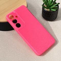 Zastitna maska (futrola) Sparkle Dust - Samsung S936 Galaxy S25 Plus pink.