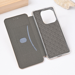 Zastitna maska (futrola) Teracell Flip Cover - Xiaomi Redmi Note 14 4G (SRB) zlatna.