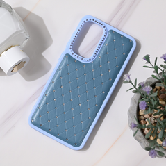 Zastitna maska (futrola) Bling - Samsung A566 Galaxy A56 5G plava.