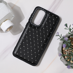 Zastitna maska (futrola) Bling - Samsung A566 Galaxy A56 5G crna.