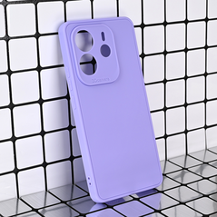 Zastitna maska (futrola) 3D Camera - Xiaomi Redmi Note 14 4G (SRB) ljubicasta.