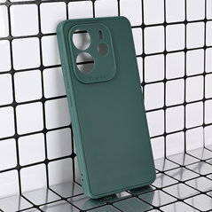 Zastitna maska (futrola) 3D Camera - Xiaomi Redmi Note 14 4G (SRB) tamno zelena.