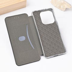 Zastitna maska (futrola) Teracell Flip Cover - Xiaomi Redmi Note 14 4G (SRB) crna.