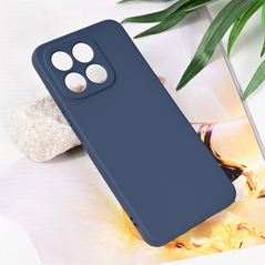 Zastitna maska (futrola) Teracell Soft Velvet - Huawei Honor X8c tamno plava.