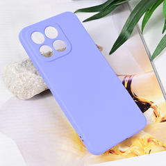 Zastitna maska (futrola) Teracell Soft Velvet - Huawei Honor X8c ljubicasta.