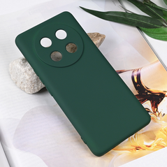 Zastitna maska (futrola) Teracell Soft Velvet - Huawei Honor Magic 7 lite tamno zelena.