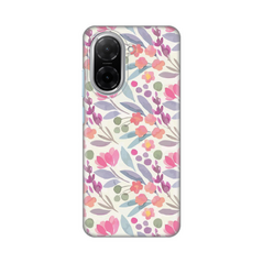 Zastitna silikonska maska (futrola) PRINT - Xiaomi Redmi A5(173mm) Watercolor Flowers.