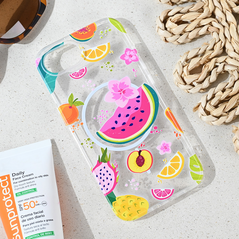 Zastitna maska (futrola) print Magsafe - iPhone 16e Summer Fruits.