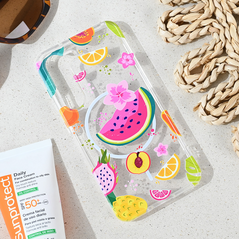 Zastitna maska (futrola) print Magsafe - Samsung S911B Galaxy S23 Summer Fruits.