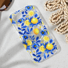 Zastitna maska (futrola) print Magsafe - iPhone 16e Mediteran Lemon.