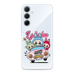 Zastitna ultra tanka (skin) maska / futrola PRINT CLEAR - Samsung A556 Galaxy A55 5G LBB004 (MS).