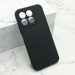 Zastitna maska (futrola) Soft Silicone - Huawei Honor X8b crna (MS).