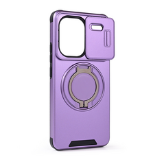 Zastitna maska (futrola) CamShield Ring stand - Xiaomi Redmi Note 13 Pro Plus (EU) ljubicasta.
