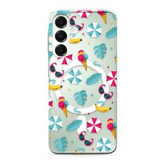 Zastitna maska (futrola) silikonska print MagSafe - Samsung A166 Galaxy A16 5G beach (MS).