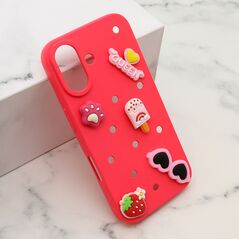 Zastitna maska (futrola) TOY - iPhone 16 (6.1) pink (MS).