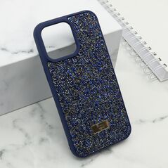 Zastitna maska (futrola) DIAMOND SELECTION - iPhone 15 Pro Max (6.7) plava (MS).
