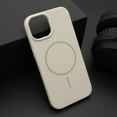 Zastitna maska (futrola) JELLY MagSafe - iPhone 15 titanijum (MS).