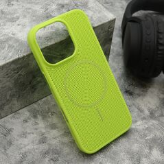 Zastitna maska (futrola) LUME MagSafe - iPhone 16 Pro (6.3) zelena (MS).