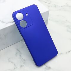 Zastitna maska (futrola) Soft Silicone - Xiaomi Redmi 13C/Poco C65 pro plava (MS).
