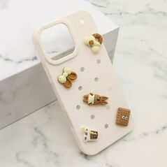 Zastitna maska (futrola) TOY - iPhone 16 Pro Max (6.9) bela (MS).