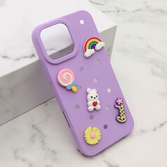 Zastitna maska (futrola) TOY - iPhone 16 Pro Max (6.9) ljubicasta (MS).