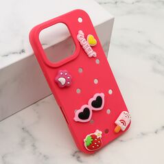 Zastitna maska (futrola) TOY - iPhone 16 Pro (6.3) pink (MS).