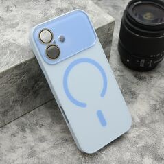 Zastitna maska (futrola) PASTELPOP MagSafe - iPhone 16 (6.1) plava (MS).
