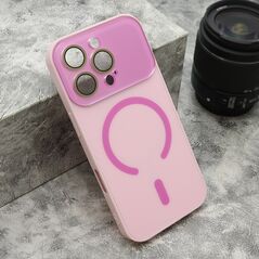 Zastitna maska (futrola) PASTELPOP MagSafe - iPhone 16 Pro (6.3) roze (MS).