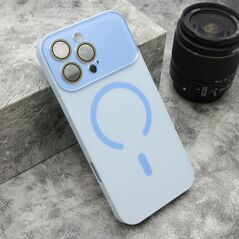 Zastitna maska (futrola) PASTELPOP MagSafe - iPhone 16 Pro Max (6.9) plava (MS).