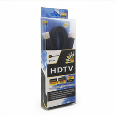 Kabl Flet kabal (kabl) HDMI na HDMI 1.5m crni.