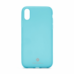 Zastitna maska (futrola) Teracell Giulietta - iPhone XS Max svetlo plava.