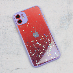Zastitna maska (futrola) okvir Glitter - iPhone 11 6.1 ljubicasta.